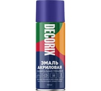 Аэрозольная акриловая эмаль Decorix (универсальная; фиалковый; 520 мл) 0101-91 DX
