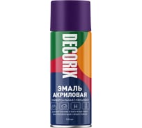 Аэрозольная акриловая эмаль Decorix (универсальная; темно-фиолетовый; 520 мл) 0101-49 DX