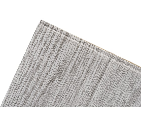 Самоклеящиеся 3D панели Центурион 700x700x4.5 мм, Вагонка ясень серый wood black-white 80419