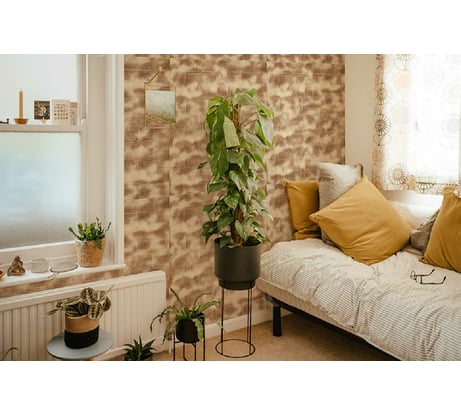 Самоклеящиеся 3D панели Центурион 700x770x3 мм Кирпич кофе-карамель brick coffe white 79262