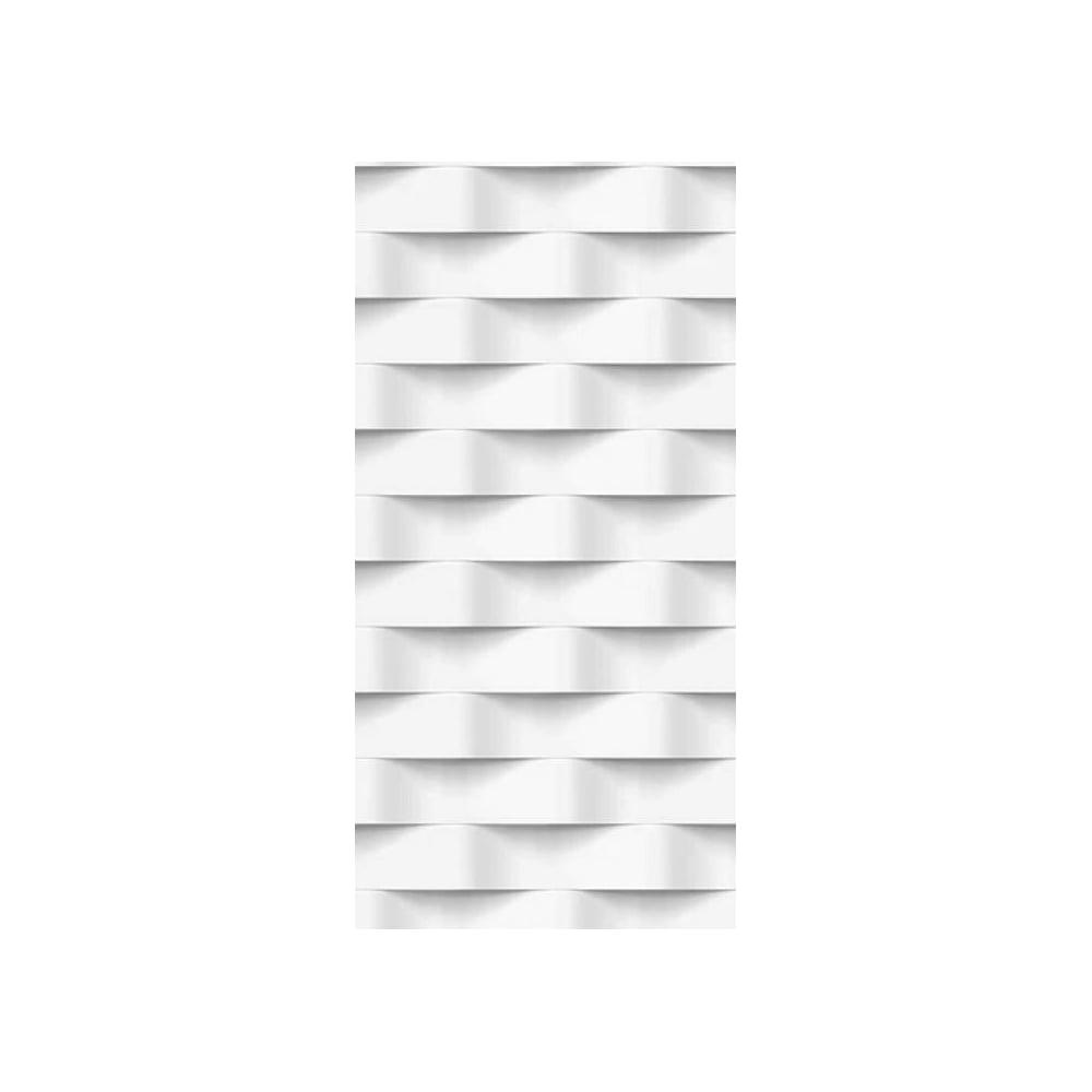 Панель ПВХ Центурион 0,25x2,7 м №850 Белые волны 10 шт. 68474 ...