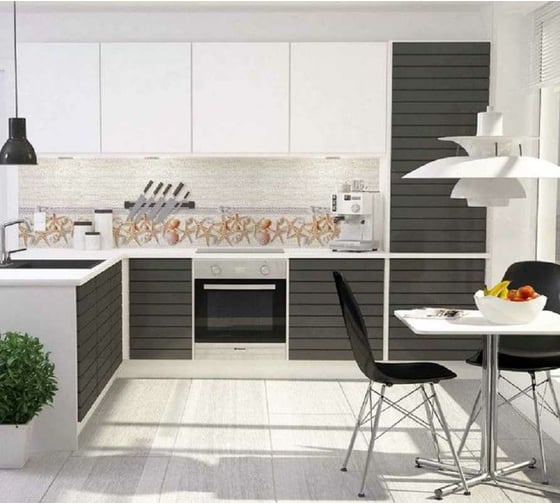 Панель ПВХ Центурион 0,25x2,7 м Морской бриз N611 10 шт. 60118