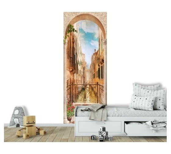 Фотообои DIVINO Балкон винтаж, 100x270 см T-019