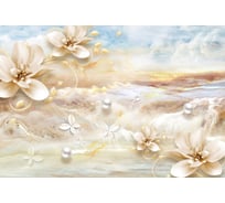Фотообои DIVINO Бежевая магнолия, 400x270 см T-025