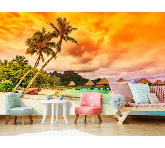 Фотообои DIVINO Бора-Бора, 400x270 см T-036
