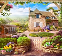 Фотообои DIVINO Вилла в Италии, 300x270 см T-060