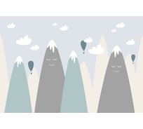 Фотообои DIVINO Высокие горы (повторяющиеся), 400x270 см T-069