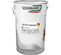 Полиуретановый лак SOGNARE 400 матовый 25 л PV25.400