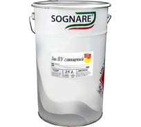 Полиуретановый лак SOGNARE 410 высокоглянцевый 25 л PV00.410