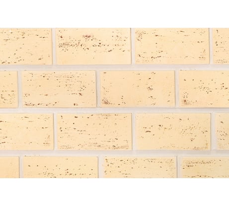 Гипсовая плитка КАСАВАГА упаковка 47 шт. Плитка Травертин Арт. 1325