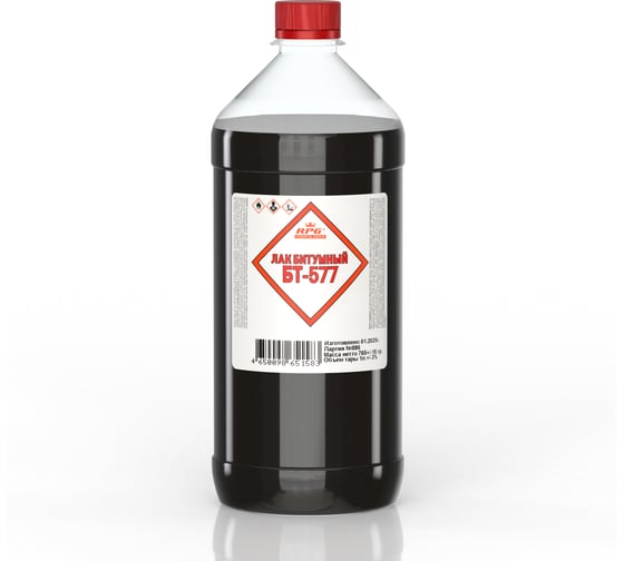 Лак RPG БТ-577 ПЭТ 1 л 4650098651583 1