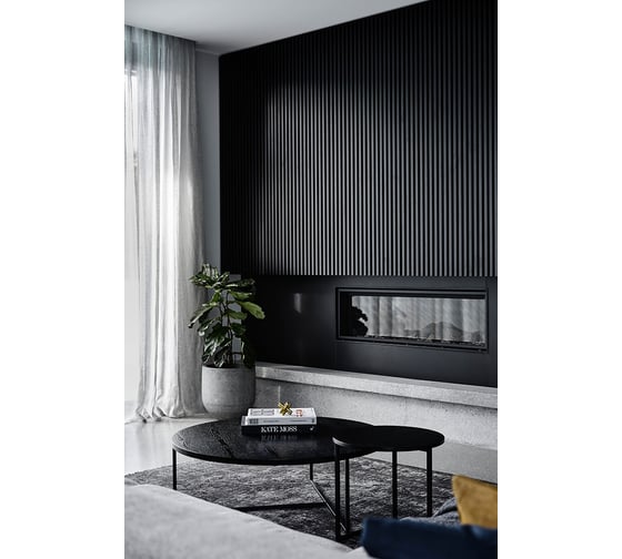 Панель стеновая "Грани" ударопрочная, влагостойкая, под покраску Decor-Dizayn 180x10x3000 мм DD906 (3m)