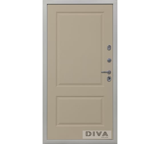 Дверь DIVA 42 2050x860 мм Правая Сандал серый - Д7 Софт Шампань УТ-00075295