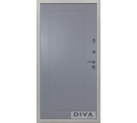 Дверь DIVA 42 2050x960 мм Правая Сандал серый - Н10 Силк Маус УТ-00075398