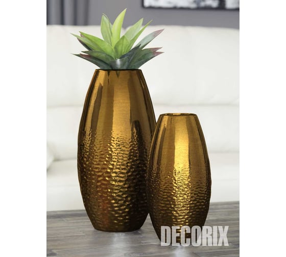 Аэрозольная эмаль Decorix (металлик; глянцевая; акриловая; античная бронза; 520 мл) 0103-29 DX