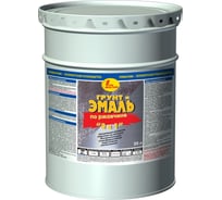 Грунт-эмаль по ржавчине 3 в 1 Новбытхим красная RAL 3020 евроведро 20 л 2906