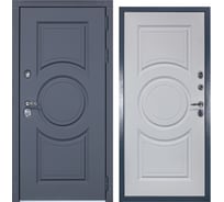 Дверь МХ-30 2050x860 мм Правая Серый софт - Белый софт DIVA УТ-00075543