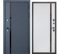 Дверь DIVA МХ-47 2050x860 мм Правая Антрацит софт - Белый матовый УТ-00075616