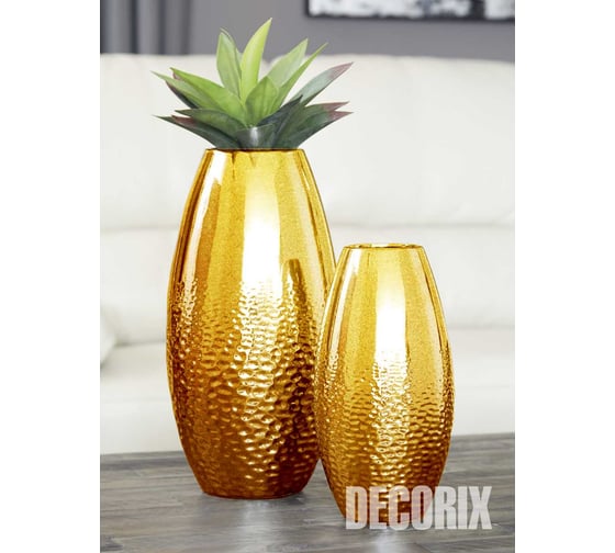 Аэрозольная эмаль Decorix (металлик; глянцевая; акриловая; золото инков; 520 мл) 0103-94 DX