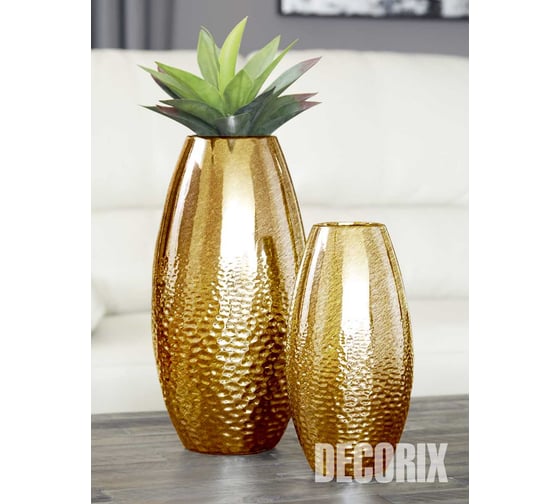 Аэрозольная эмаль Decorix (металлик; глянцевая; акриловая; искрящееся золото; 520 мл) 0103-76 DX