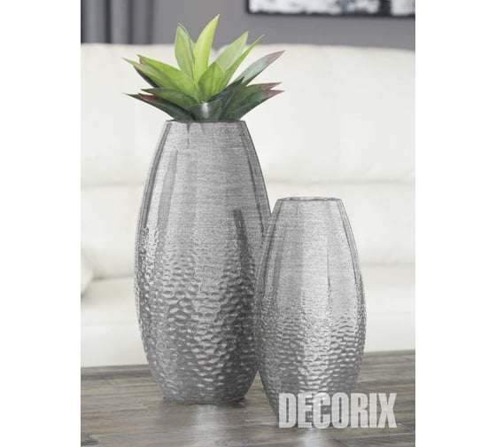 Аэрозольная эмаль Decorix (металлик; глянцевая; акриловая; серебро; 520 мл) 0103-03 DX