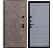 Дверь DIVA 97/2 2050x860 мм Левая Дуб коньяк - Д13 Силк Маус УТ-00074832