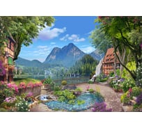 Фотообои DIVINO Озеро у подножия гор, 400x270 см T-171