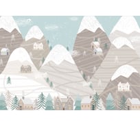 Фотообои DIVINO Заснеженный город, 400x270 см T-105