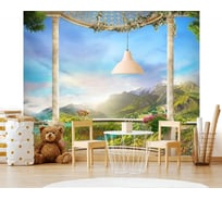 Фотообои DIVINO Закат над горами, 300x270 см T-102