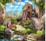 Фотообои DIVINO Старый город в горах 300x270 см Z-019 1