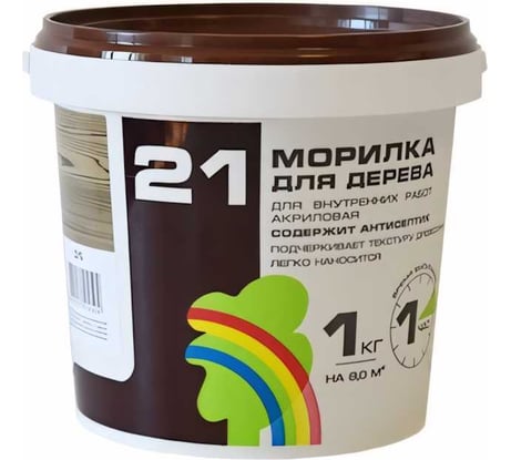 Морилка Радуга ВДАК 21 (сосна; 1 кг) 4607017514474