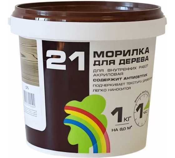 Морилка Радуга ВДАК 21 (сосна; 1 кг) 4607017514474