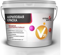 Акриловая водно-дисперсионная атмосферостойкая фасадная краска Кузница Цвета V-20 УТ00001040