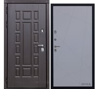 Дверь DIVA 38 2050x860 мм Левая Венге - Д11 Силк Маус УТ-00075094