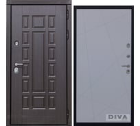 Дверь DIVA 38 2050x860 мм Правая Венге - Д11 Силк Маус УТ-00075095