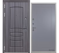 Дверь DIVA 42 2050x860 мм Левая Сандал серый - Н10 Силк маус УТ-00075395