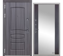 Дверь DIVA 42 Зеркало 2050x960 мм Левая Сандал серый - Д15 Венге УТ-00075415