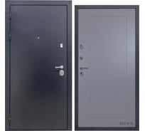 Дверь DIVA 40 2050x860 мм Левая Титан - Н10 Силк маус УТ-00073480