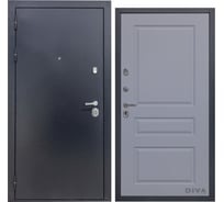 Дверь DIVA 40 2050x860 мм Левая Титан - Д13 Силк маус УТ-00074900