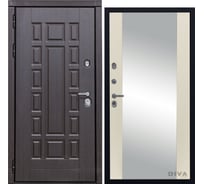 Дверь DIVA 38 Зеркало 2050x860 мм Левая Венге - Д15 Софт шампань УТ-00075229