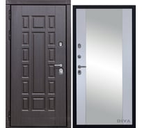 Дверь DIVA 38 Зеркало 2050x860 мм Левая Венге - Д15 Силк маус УТ-00075223