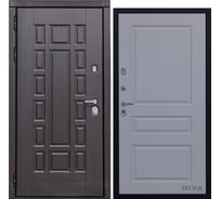 Дверь DIVA 38 2050x860 мм Левая Венге - Д13 Силк маус УТ-00075107