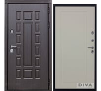 Дверь DIVA 38 2050x960 мм Правая Венге - Н10 Софт Шампань УТ-00075209