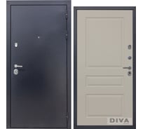 Дверь DIVA 40 2050x860 мм Правая Титан - Д13 Софт Шампань УТ-00075028