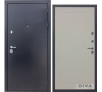 Дверь DIVA 40 2050x860 мм Правая Титан - Н10 Софт Шампань УТ-00075060