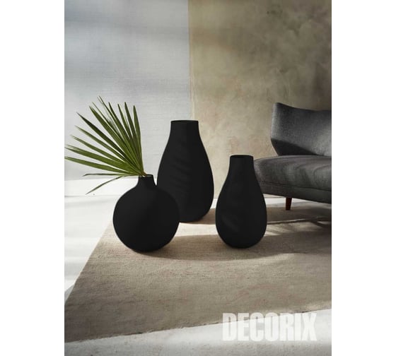 Аэрозольная универсальная эмаль Decorix (акриловая; черный; матовый; 780 мл) 0118-02 DX