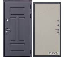 Дверь DIVA 47 2050x960 мм Правая Ясень графит - Д11 Софт Шампань УТ-00074721
