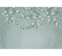 Фотообои DIVINO Ветви с белыми розами 400x270 см Z-024
