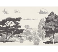 Фотообои DIVINO Винтажные деревья 400x270 см Z-027