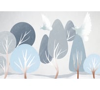 Фотообои DIVINO Голуби над деревьями 400x270 см Z-046